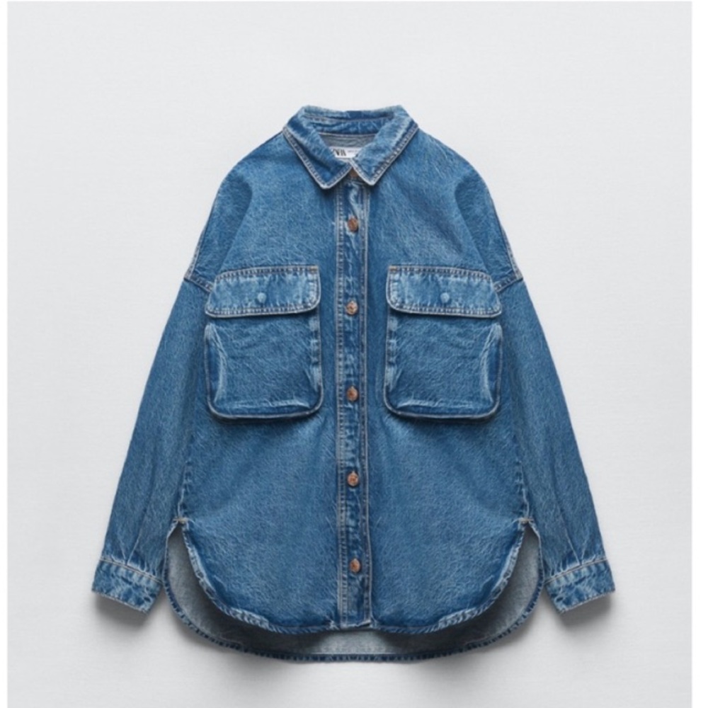 Zara Oversized Denim Jacket